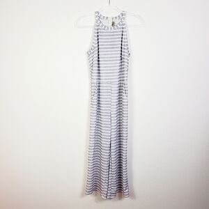 ePRETTY STRIPED SLEEVELESS JUMPER